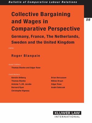 cover image of Collective Bargaining and Wages in Comparative Perspective